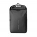 Urban Water Resistant Bike Backpack. black, grey