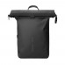 Urban Water Resistant Bike Backpack. black, grey
