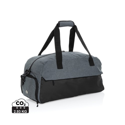 Kazu AWARE™ RPET Weekend-Duffel-Bag, grau