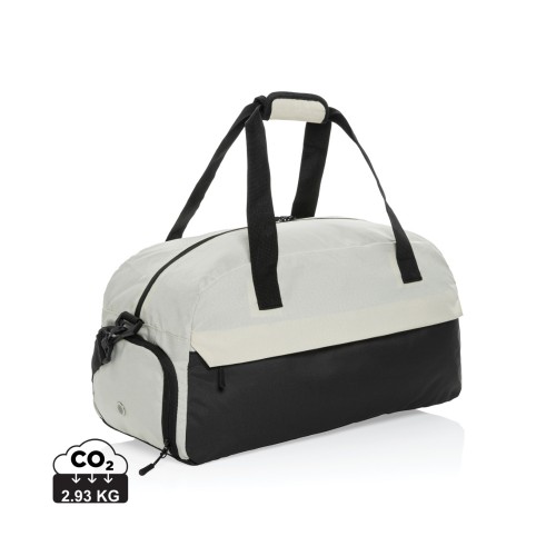 Kazu AWARE™ RPET basic weekend duffel, off white
