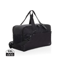 Swiss Peak Aware™ RPET 15.6 inch laptop weekend bag, black