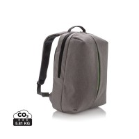 Büro- und Sportrucksack. grau, grün