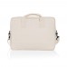 Laluka AWARE™ recycled cotton 15.4 inch laptop bag, off white