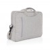 Laluka AWARE™ gerecyclede katoenen 15.4 inch laptoptas, grijs