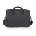 Laluka AWARE™ gerecyclede katoenen 15.4 inch laptoptas, antraciet