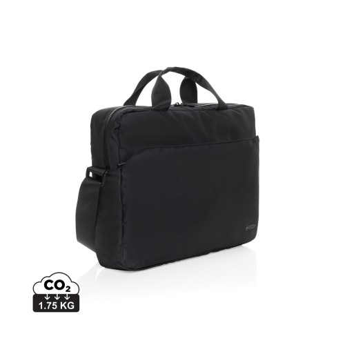 Swiss Peak Aware™ RPET Essential 15.6 inch laptop tas, zwart