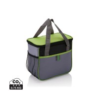 Basic koeltas. groen, grijs
