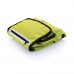 Foldable cooler bag. green, silver