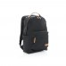 Impact AWARE™ 16 oz. recycled canvas laptop rugzak, zwart