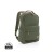 Impact AWARE™ 16 oz. recycled canvas laptop rugzak, groen