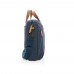 Impact AWARE™ 16 oz. recycled canvas laptop bag, blue