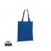 Impact AWARE™ Recycled cotton tote 145g, blue