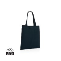 Impact AWARE™ Recycled cotton tote 145g, navy