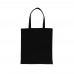 Impact AWARE™ recycelte Baumwolltasche 145gr mit Boden, schwarz Impact AWARE™ recycelte Baumwolltasche 145gr mit Boden, schwarz