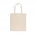 Impact AWARE™ gerecycled katoenen draagtas met bodem 145gsm, gebroken wit