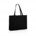 Impact AWARE ™ gerecycled katoenen shopper 145gsm, zwart