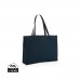 Impact AWARE ™ gerecycled katoenen shopper 145gsm, donkerblauw