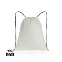 Impact AWARE™ RPET 190T drawstring bag, white