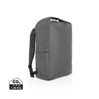 Impact AWARE™ RPET lichtgewicht rolltop rugzak, antraciet
