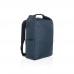 Impact AWARE™ RPET lichtgewicht rolltop rugzak, donkerblauw