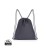 Impact AWARE™ Rucksack aus recyceltem Denim mit Kordelzug, blau
