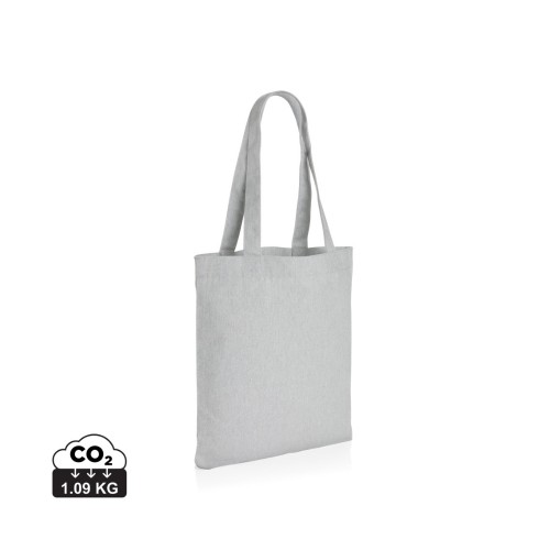Impact Aware™ 285g/m² ungefärbte rCanvas-Tragetasche, grau Impact Aware™ 285g/m² ungefärbte rCanvas-Tragetasche, grau