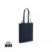 Impact Aware™ 285g/m² ungefärbte rCanvas-Tragetasche, navy blau Impact Aware™ 285g/m² ungefärbte rCanvas-Tragetasche, navy blau