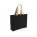 Impact Aware™ 240g/m² große Tasche aus rCanvas. ungefärbt, schwarz Impact Aware™ 240g/m² große Tasche aus rCanvas. ungefärbt, schwarz