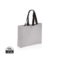 Impact Aware™ 240g/m² große Tasche aus rCanvas. ungefärbt, grau