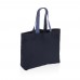 Impact Aware™ 240g/m² große Tasche aus rCanvas. ungefärbt, navy blau Impact Aware™ 240g/m² große Tasche aus rCanvas. ungefärbt, navy blau