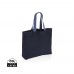 Impact Aware™ 240g/m² große Tasche aus rCanvas. ungefärbt, navy blau Impact Aware™ 240g/m² große Tasche aus rCanvas. ungefärbt, navy blau