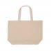 Impact Aware™ 240g/m² große Tasche aus rCanvas. ungefärbt, braun