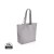 Impact Aware™ 240 gsm rcanvas shopper w/pocket undyed, grey