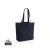Impact Aware™ 240 gsm rcanvas shopper w/pocket undyed, navy