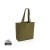 Impact Aware™ 240 gsm rcanvas shopper w/pocket undyed, green