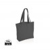 Impact Aware™ 240g/m² rcCanvas Shopper + Tasche. ungefärbt, anthrazit Impact Aware™ 240g/m² rcCanvas Shopper + Tasche. ungefärbt, anthrazit