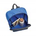 Dillon AWARE™ RPET foldable classic backpack, royal blue