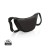 Crescent AWARE™ RPET halve maan sling bag, zwart