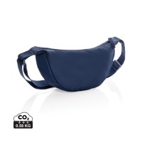 Crescent AWARE™ RPET halve maan sling bag, donkerblauw