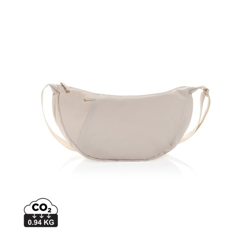 Crescent XL AWARE™ RPET Half-Moon Sling Tasche, beige Crescent XL AWARE™ RPET Half-Moon Sling Tasche, beige