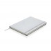 A5 hardcover notitieboek, zilver