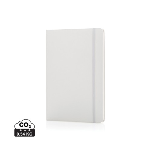 Classic hardcover notebook A5, white