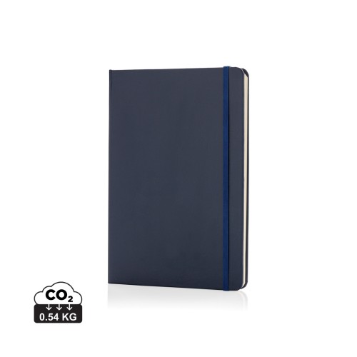 A5 hardcover notitieboek, donkerblauw