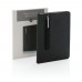 Basic Hardcover PU A5 Notizbuch mit Stylus-Stift, schwarz Basic Hardcover PU A5 Notizbuch mit Stylus-Stift, schwarz