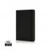 Deluxe hardcover PU A5 notebook, black