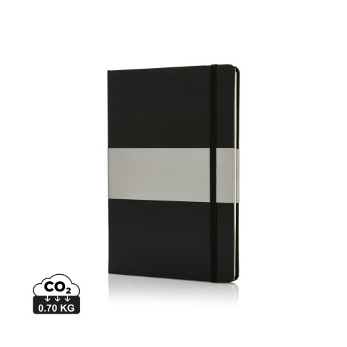 Deluxe hardcover A5 notitieboek, zwart