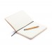A5 kurken notitieboek incl. touchscreen pen, bruin