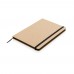 A5 kraft notitieboek, zwart A5 kraft notitieboek, zwart