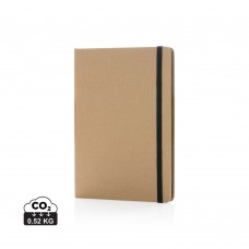 A5 kraft notitieboek, zwart