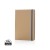 A5 kraft notitieboek, blauw
